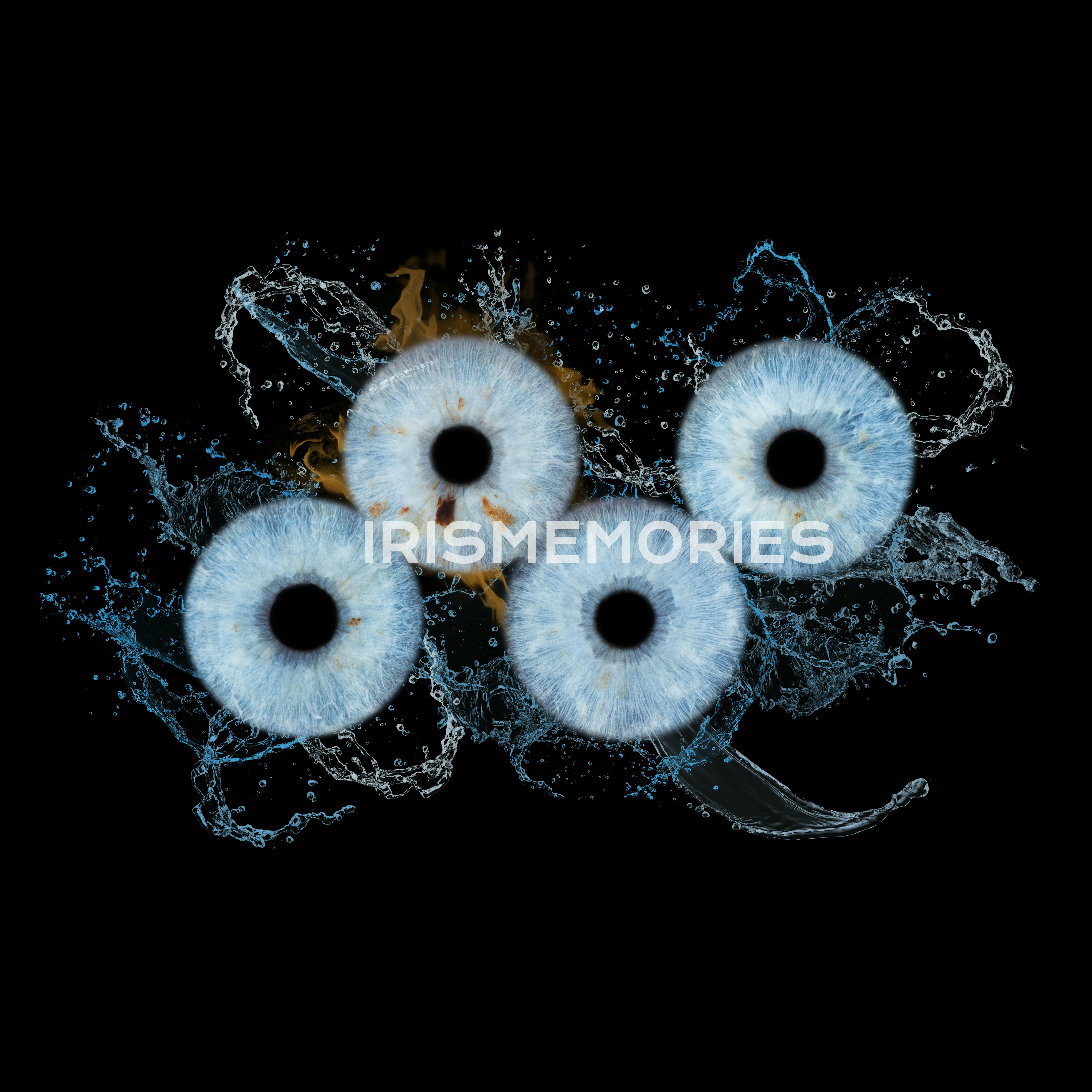 Makro záběr duhovky