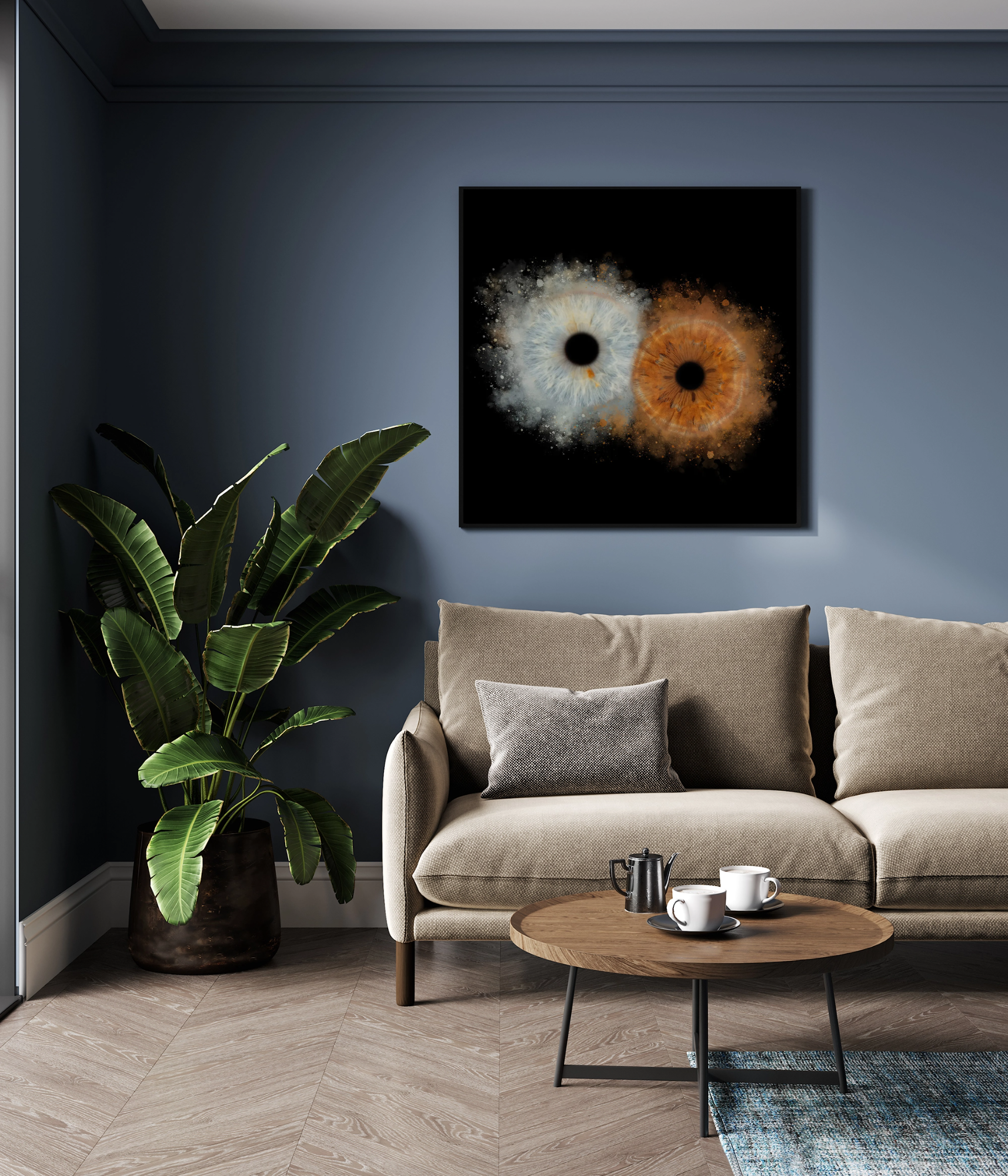 V moderním interiéru